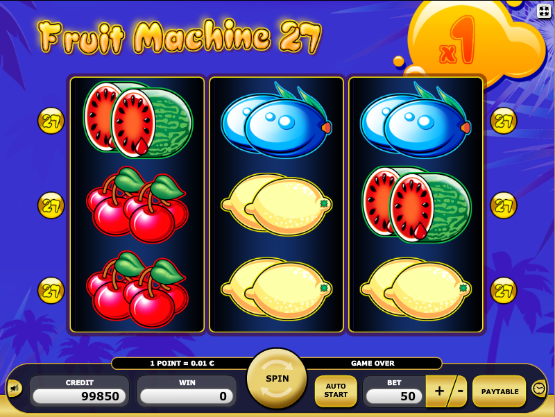Fruit Machine 27