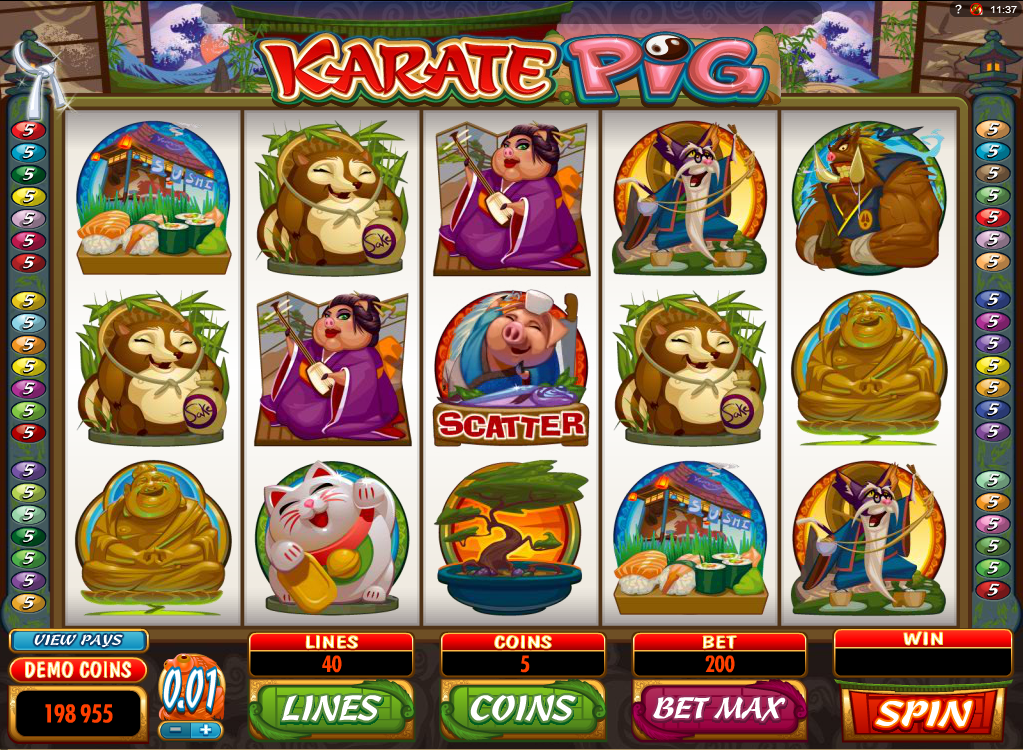 Karate Pig