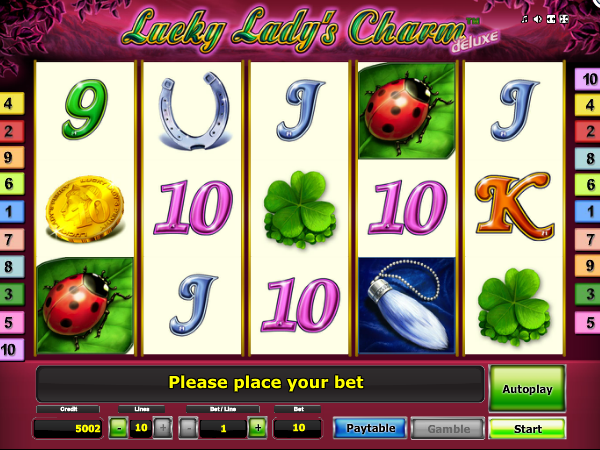 Lucky Lady’s Charm Deluxe