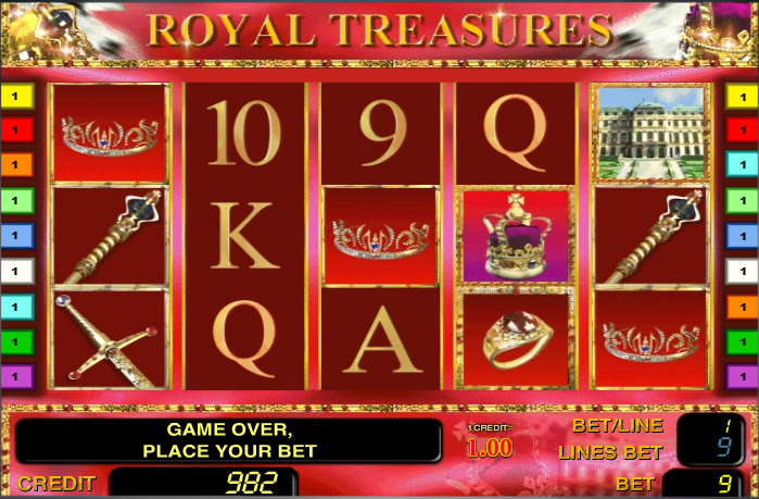 Royal Treasures Novomatic