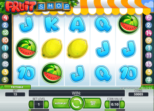 free slot fruit shop