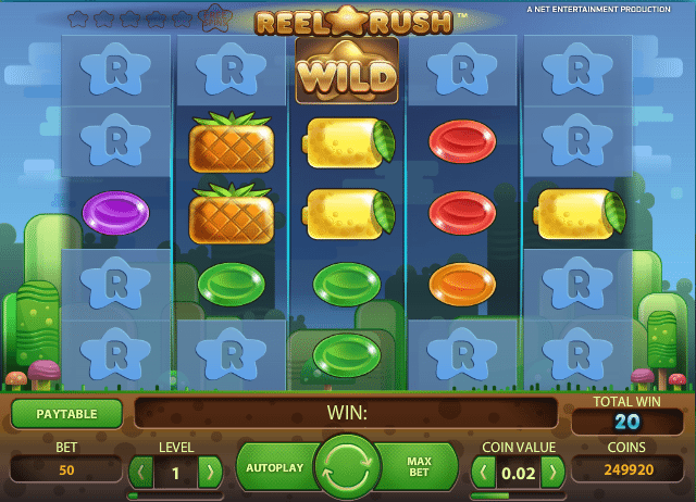 reel rush free slot