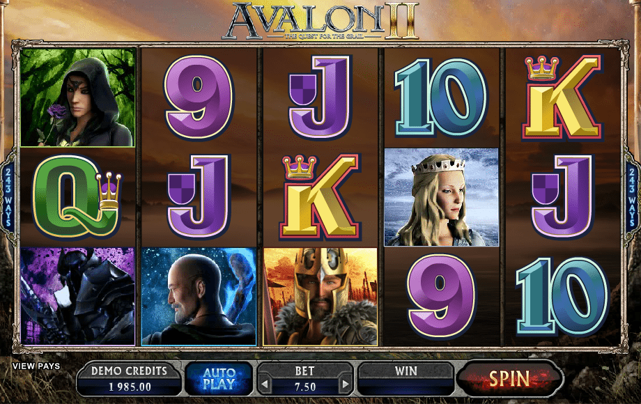 Avalon II Online Free Slot machine