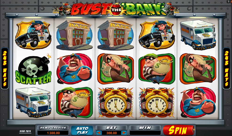 free online bust the bank slot