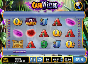 free slot cash wizard online