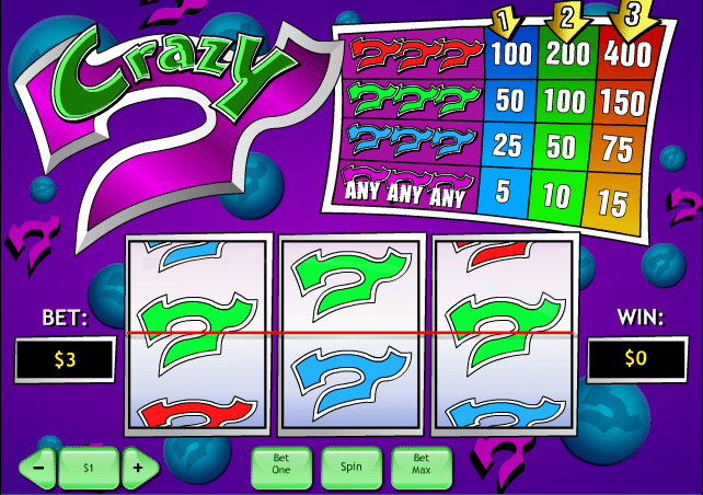 free online slot crazy 7