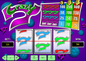 free crazy 7 online slot