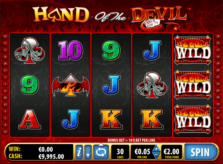 free hand of the devil slot online