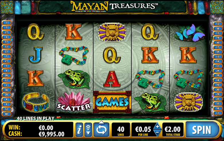 mayn treasures free online slot game