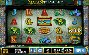 free mayan treasures online slot machine