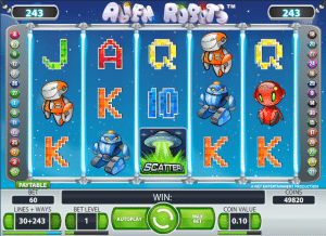alien robots free slot machine
