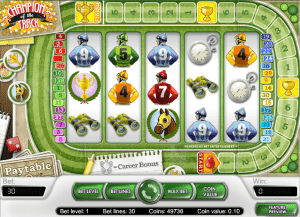 free champions of the track slot machine