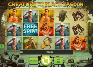 Creatures from the Black Lagoon Free Slot