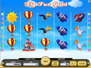 fly for gold free slot machine
