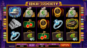 high society free slot machine