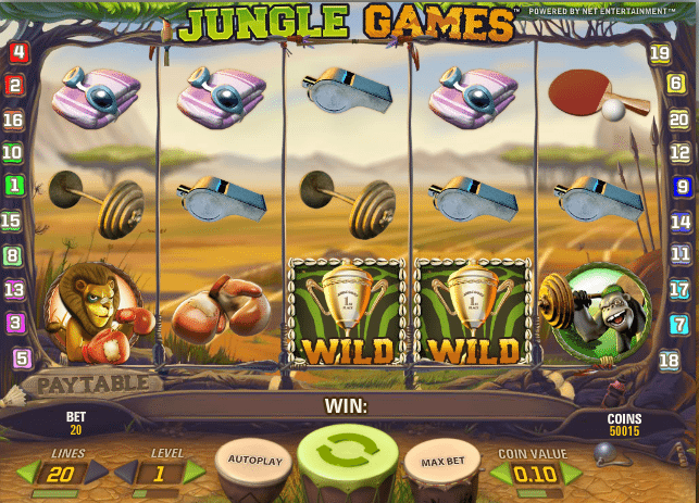 free slot machine online jungle games