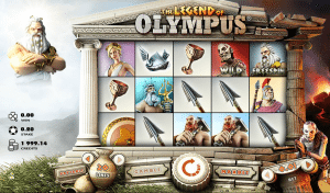 legend of olympus online free slot