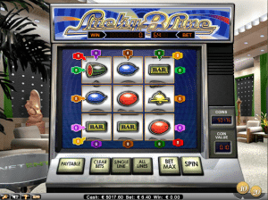 Lucky 8-line free slot machine