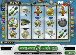 free pacific attack slot