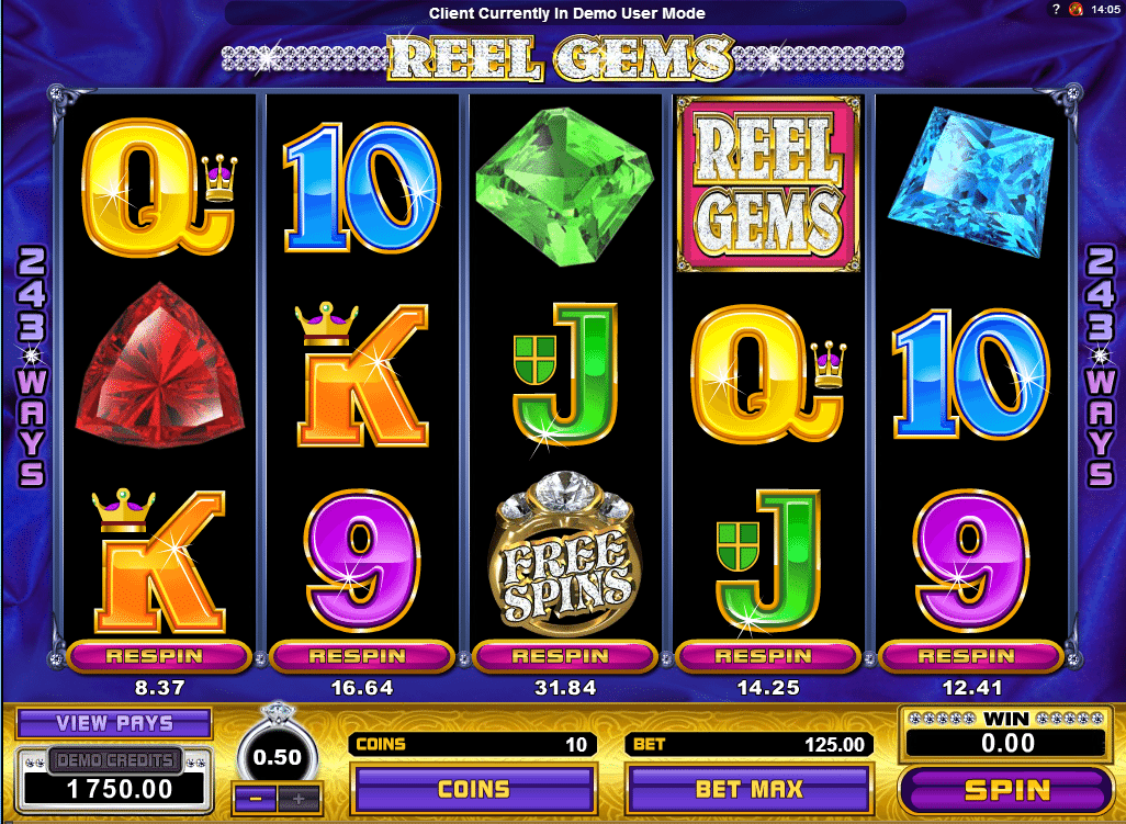 free reel gems slot