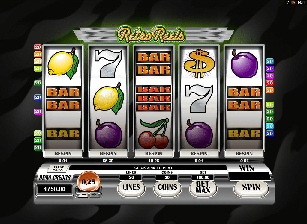 free retro reels slot online