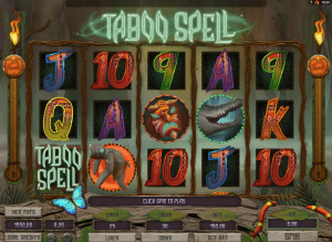 taboo spell free slot game