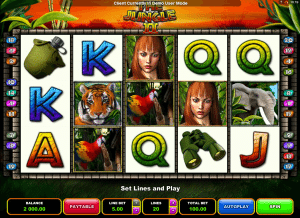 The Jungle II Free Slot Machine