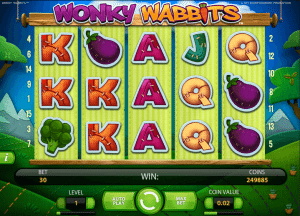  Free Wonky Wabbits Slot