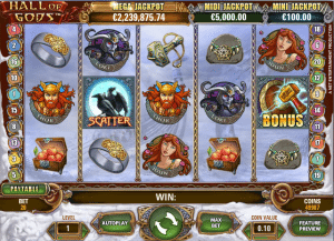 Hall of Gods Free Slot Machine