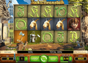 Jack and the Beanstalk Free Slot Machine