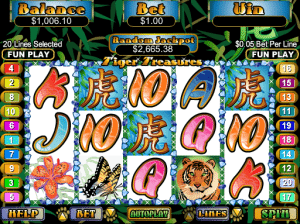 Tiger Treasures Free Slot Machine