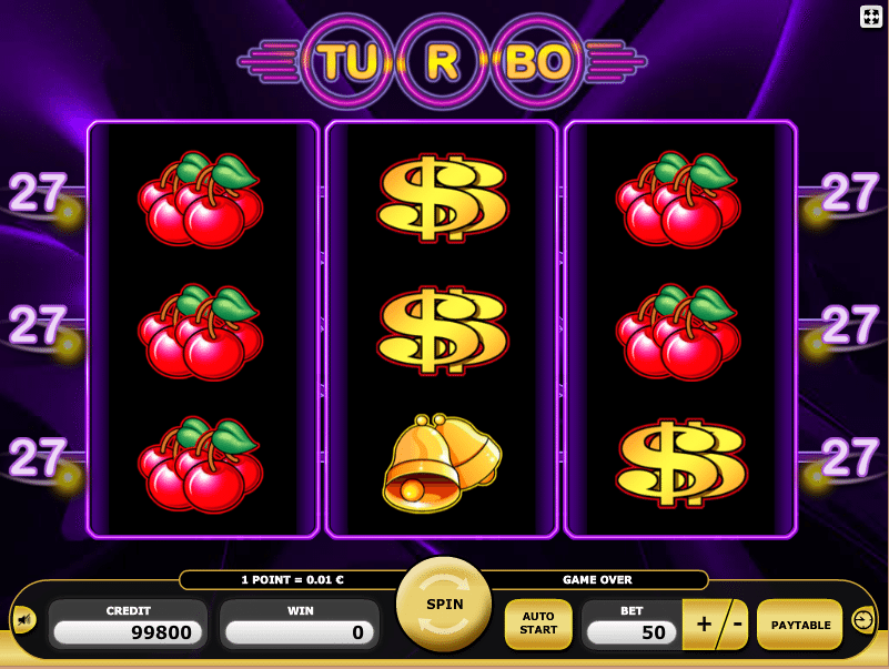 Turbo 27 Free Slot Machine