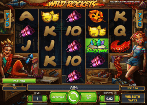 Wild Rockets Free Slot Machine