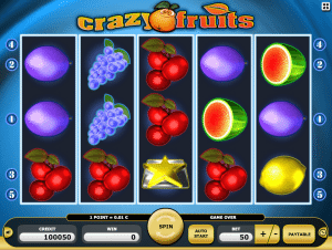 Crazy Fruits Free Slot