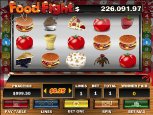 Free Food Fight Slot Machine