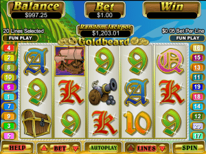 Goldbeard Free Slot Machine