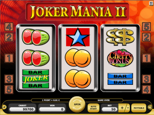 Joker Mania II Free Slot 