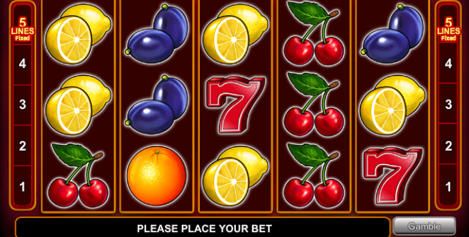 Slot Machine 5 Dazzling Hot Online Free