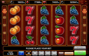 Free Flaming Hot Slot Machine