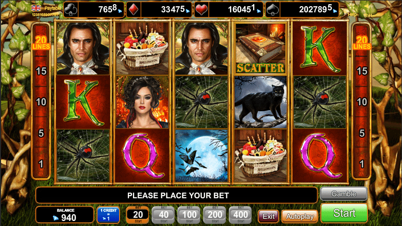 Slot Machine Halloween Online Free