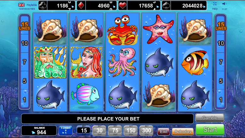 Ocean Rush Free Online Slot