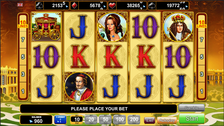 Versailles Gold Free Online Slot