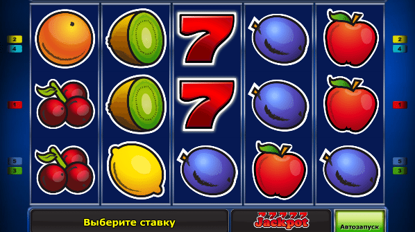 Free Fruits and Sevens Slot Machine