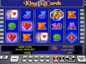 Free King of Cards Slot Machine