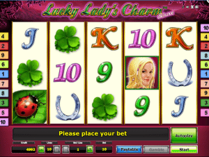 Free Lucky Lady's Charm Deluxe Slot Machine