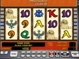 Free Pharaohs Gold II Slot Machine