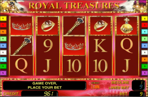 Free Royal Treasures Slot Machine