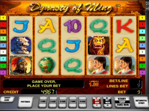 Free The Ming Dynasty Slot Machine