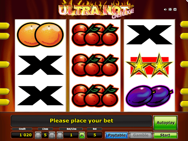 Free Ultra Hot Deluxe Slot Machine