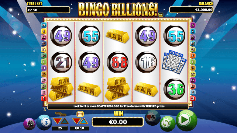 Free Slot Online Bingo Billions